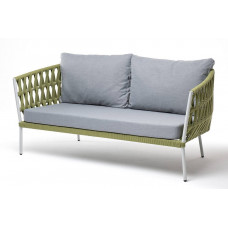 "Диего" диван 2-местный плетеный из роуп...
