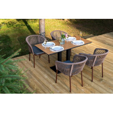 "Каффе Дабл" обеденная группа на 4 персо... "Каффе Дабл" обеденная группа на 4 персо...