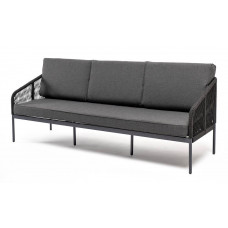 "Канны" диван 3-местный плетеный из роуп...