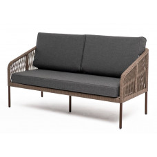 "Канны" диван 2-местный плетеный из роуп...