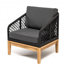 "Канны" кресло плетеное из роупа (узелки...