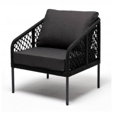 "Канны" кресло плетеное из роупа (узелки...