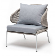 "Милан" кресло плетеное из роупа, каркас...