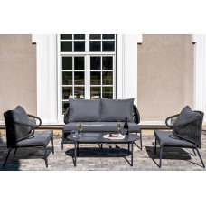 "Милан" лаунж-зона 4-местная плетеная из...
