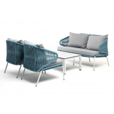 "Милан" лаунж-зона 4-местная плетеная из...
