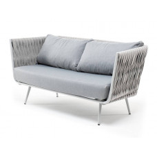 "Монако" диван 2-местный плетеный из роу...