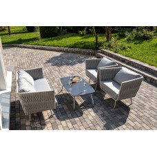 "Монако" лаунж-зона 4-местная из роупа с... "Монако" лаунж-зона 4-местная из роупа с...