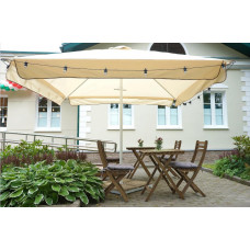 Зонт с центральной опорой BigZont 4x4м