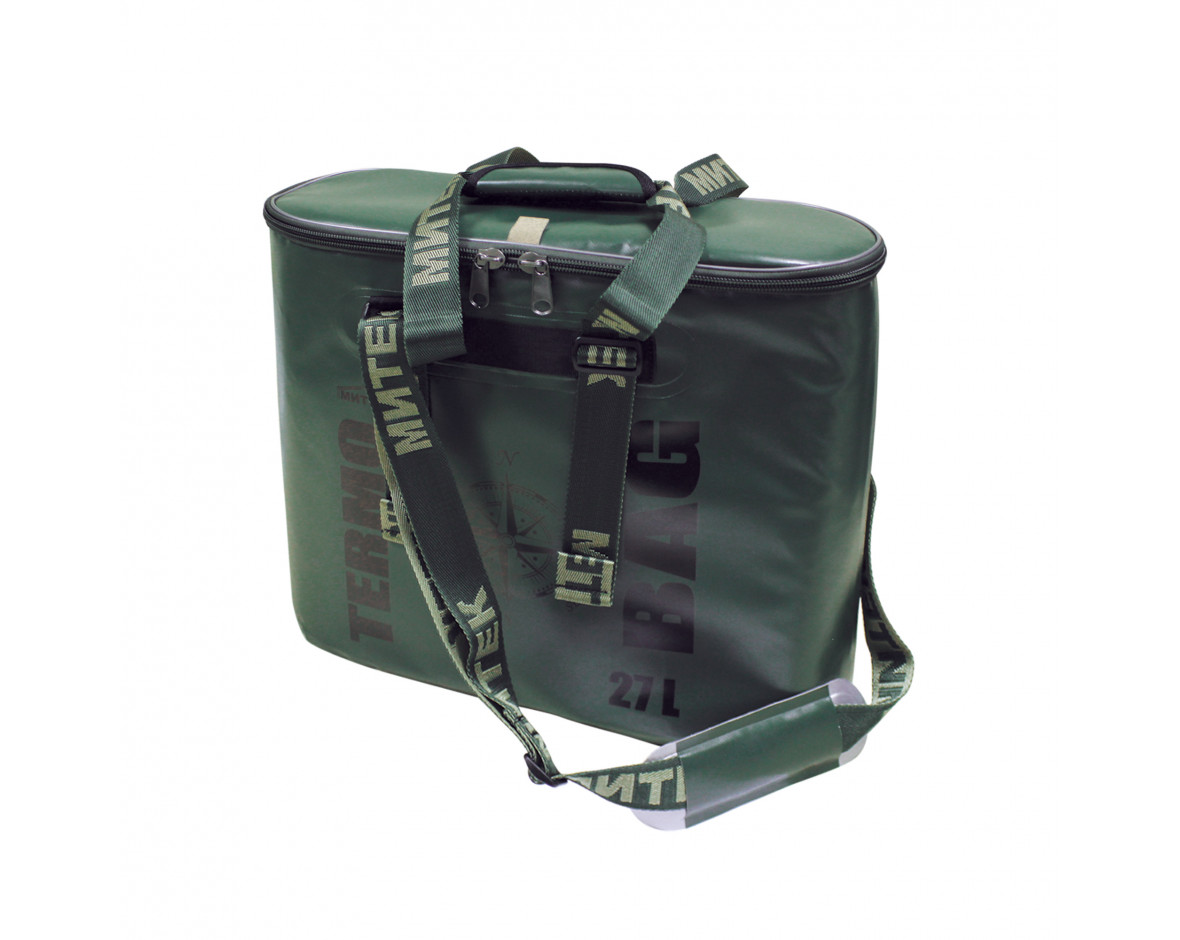 Сумка Термос Митек овал хаки, 50х20х40 см