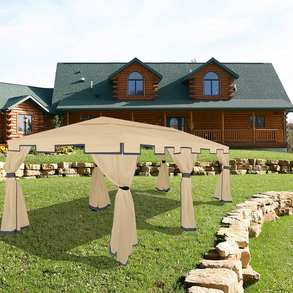 Шатер-беседка Green Glade 1048 3х6х2,5м полиэстер