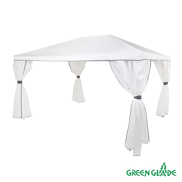 Шатер-беседка Green Glade 1050 3х4х2,5м полиэстер Шатер-беседка Green Glade 1050 3х4х2,5м полиэстер