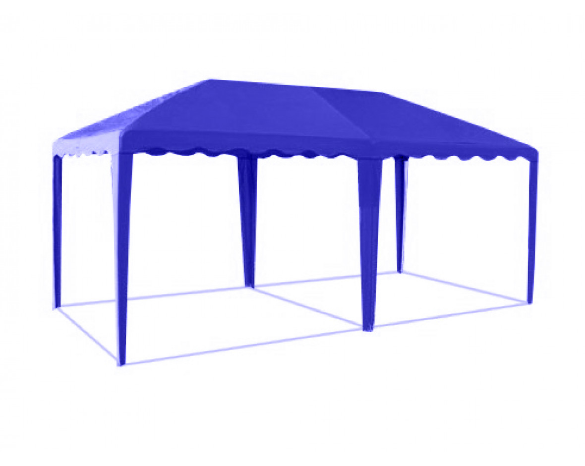 Шатер-беседка Митек 5,0x2,5 синяя