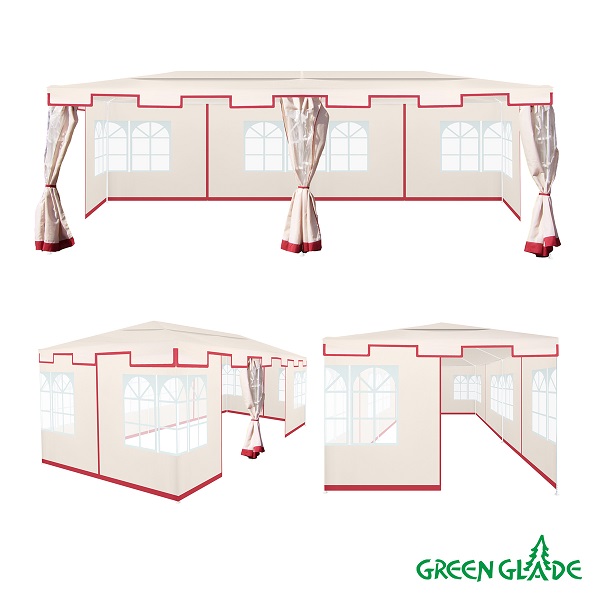 Тент садовый Green Glade 1049 3х6х2,5 м полиэстер