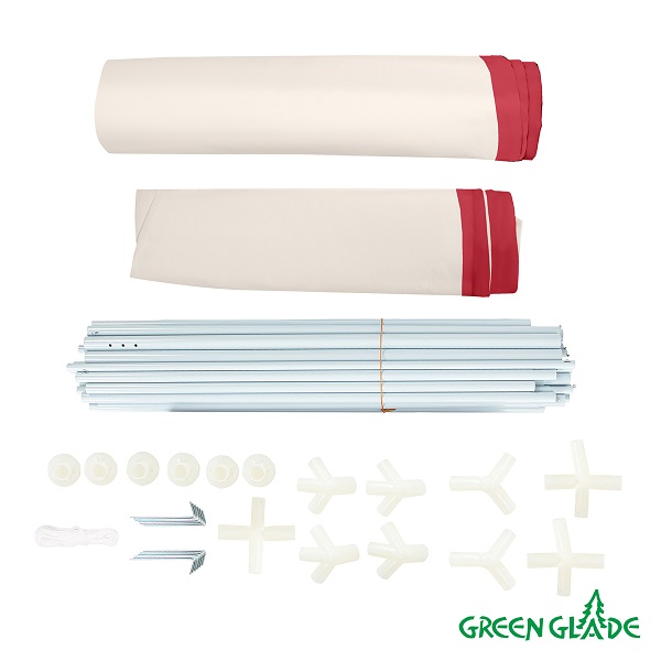 Тент садовый Green Glade 1049 3х6х2,5 м полиэстер