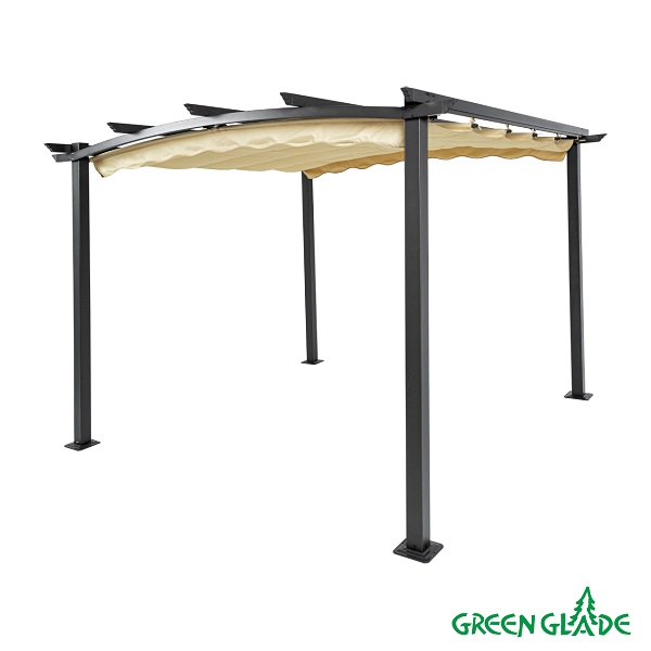 Тент садовый Green Glade 1152 3х3х2,5 м полиэстер