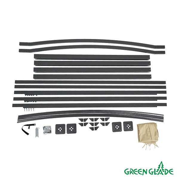 Тент садовый Green Glade 1152 3х3х2,5 м полиэстер
